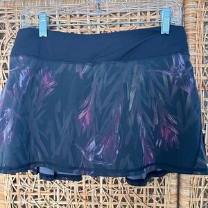 lululemon athletica Black and Purple Skirt